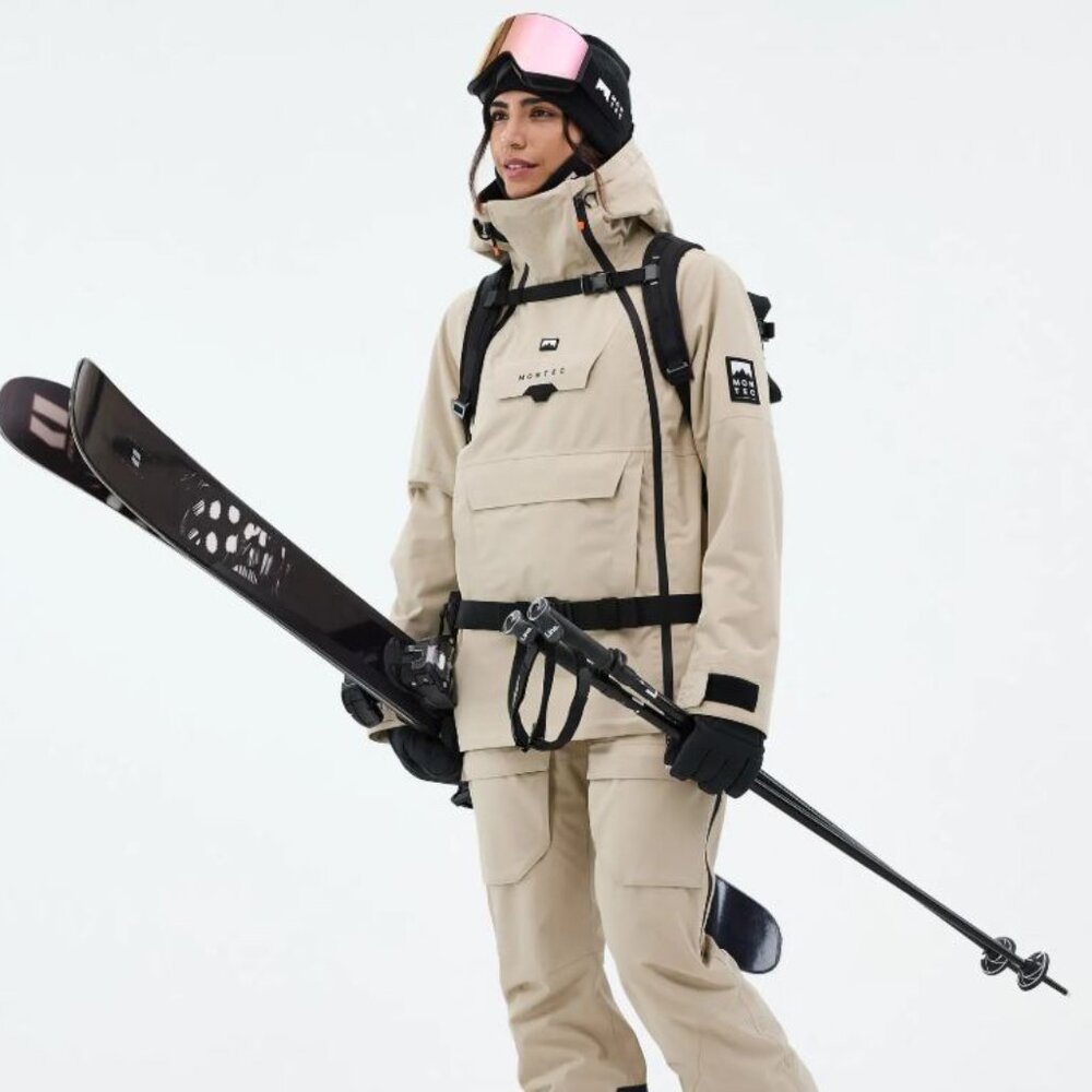 NWT! Montec Doom W Ski Jacket Women Sand LARGE